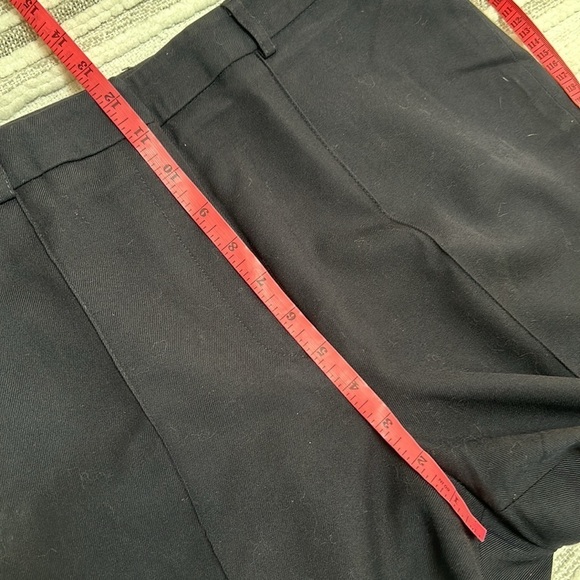 Talbots Womens 12P Black Wool High Waist Trousers Lined Office Careerwear - Picture 6 of 11